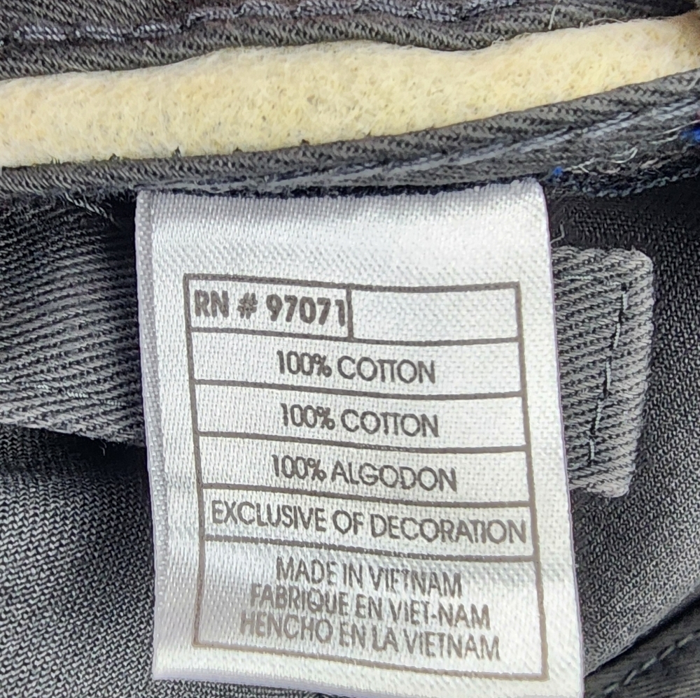 Randy Travis Gray Baseball Style Cap By Top Of The World Unisex OS - Picture 7 of 8